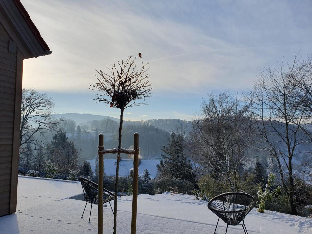 Odenwald-lodge Mit Infrarotsauna Und E-ladestation 