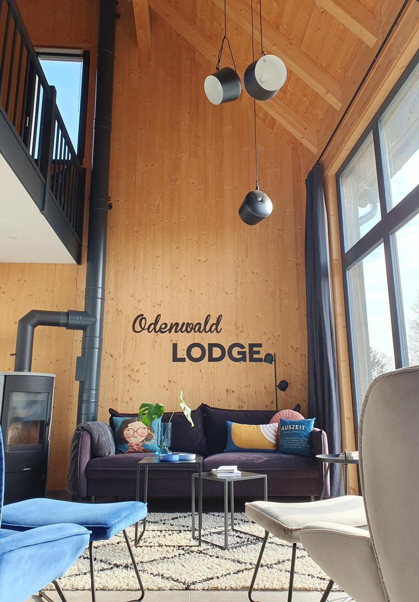 Odenwald-lodge Mit Infrarotsauna Und E-ladestation 